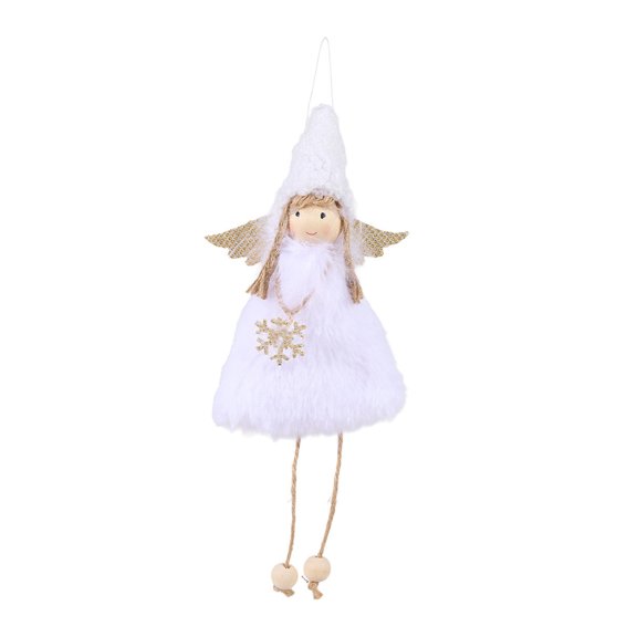 Ruanlalo Christmas Tree Pendant Angel Doll Decorative Ornament Festive Home Decor Divine Charm Christmas Tree Hanging Element