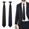 thumbnail image 1 of Minnieouse Corbata de moda para hombre con cremallera, accesorios de tela resistentes al desgaste, ropa para el cuello ligera y amigable con la Accesorios de disfraces, 1 of 6