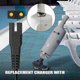 thumbnail image 4 of Replacement USB Charging Cable for Handheld Pool Vacuum Cleaner Adapter 80CM Power Cord, 4 of 5