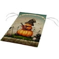 thumbnail image 3 of Cute Pumpkin Bear Halloween Autumn Double Sided House Flag 28x40 inch Decorative Yard Flag for Outdoor, 3 of 5