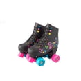 thumbnail image 3 of Patines Quads Ajustables de la talla 19 a 21.5, diseño corazon amarillo Sweet Rocket Corazon amarillo, 3 of 6