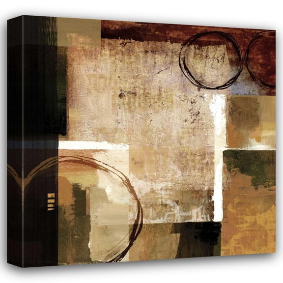 Keith Mallett 15x15 Gallery Wrapped Canvas Wall Art Titled - Broadway Rhythm