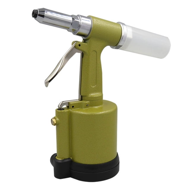 Pistolet à Rivets Pneumatique, Pistolet à Écrou à Rivets 3 Mâchoires en Acier Inoxydable Pistolet à Rivets Vertical Hydraulique, Réglable