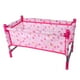thumbnail image 1 of Pink Heart Doll Bed Montar sala de guardería para muñecas Mellchan Zulema Cama de muñeca Reborn, 1 of 6