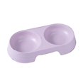 thumbnail image 1 of Double Bol pour Animaux de Compagnie Distributeur d'Eau et de Nourriture pour Chien en Acier Inoxydable Bol de Boisson pour Animaux Distributeur Bol pour Chien Chat Chiot Distributeur de Nourriture pour Chien Fournitures Z, 1 of 2