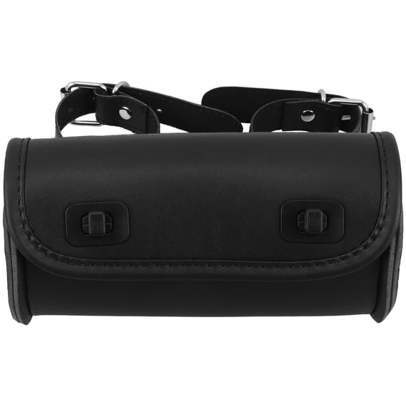 Zehuanyu Motorcycle Fork Bag Pu Motorcycle Roll Side Bag Motorcycle Handlebar Tool Bag For Motorcycle Front Forks Handlebar