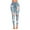 Blue, variant on Aoochasliy Womens Pants Clearance Fall Fashion Jeans Denim Hole Female High Waist Stretch Slim Sexy Pencil Pants