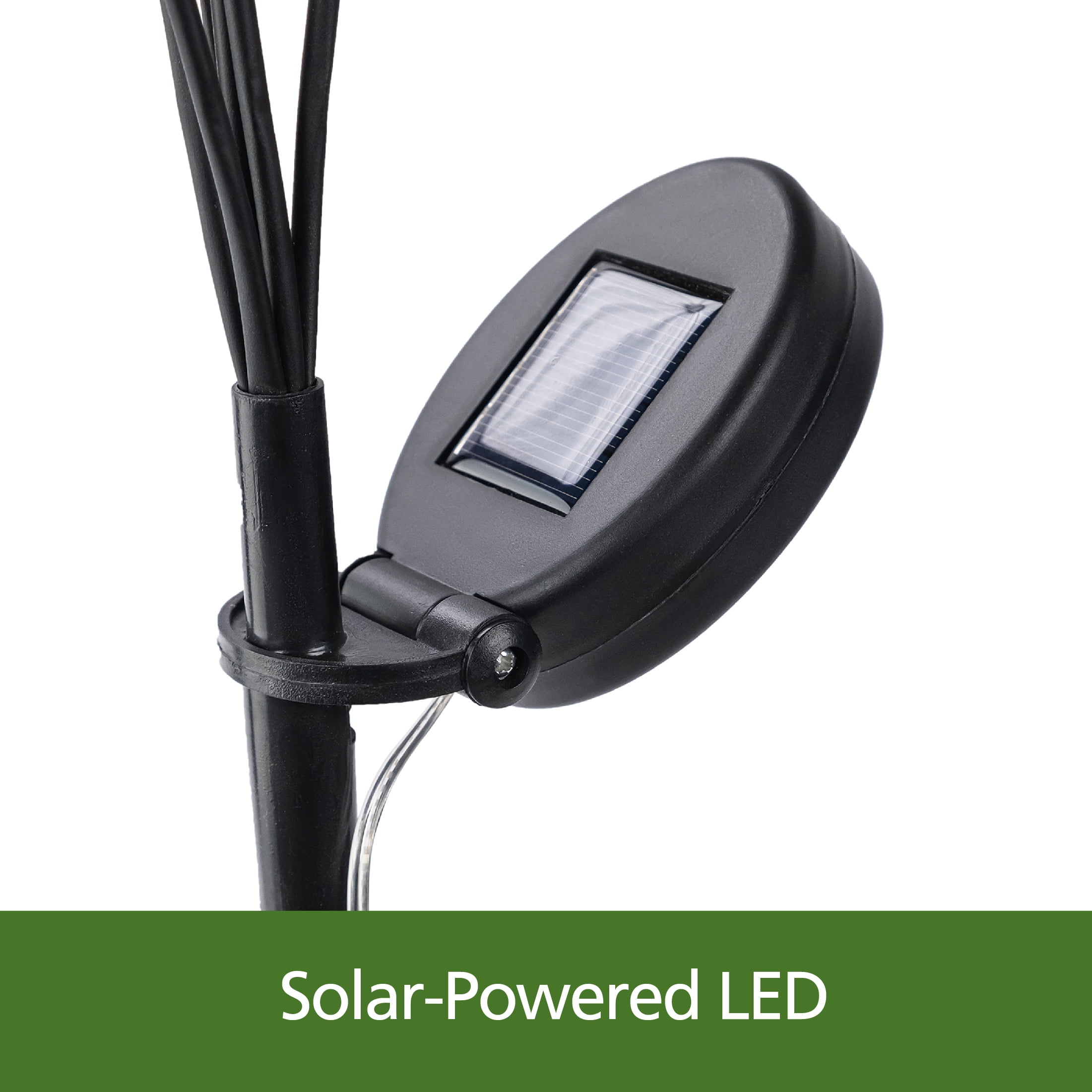Mainstays Outdoor 6 LED Solar Fairy Lighting Stake, 6.7"W*3.5"D*28.4"H, 0.28 lb weight