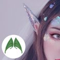 thumbnail image 4 of Cosplay Fairy Elf Ears Pixie Elven Vampire Halloween Props Sunnimix Verde 12cm, 4 of 7