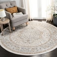 thumbnail image 2 of SAFAVIEH Isabella Zander Oriental Area Rug, Cream/Beige, 8' x 8' Round, 2 of 7