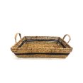 thumbnail image 2 of Hometrends Woven Paper & Rush Serving Tray, 2 of 7