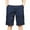 Navy, variant on Cargo Shorts for Men 6 Pockets Ripstop Tactical Shorts Elastic Waist Quick Dry Hiking Short With Adjustable Bottom M-5Xl Navy