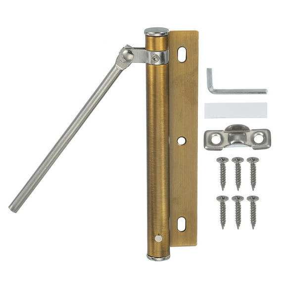 5.5 Inch Screen and Storm Door Closer Spring Door Stop Screen Door Latch Security Stopper Dark Gold