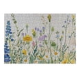 thumbnail image 5 of WYYP Wildflowers Daisies Watercolor Painting Wood Puzzle Gift for Family Friends 300 PCS, 5 of 6