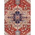 thumbnail image 2 of Pasargad Home Serapi 168" x 168" Hand-Knotted Wool Area Rug in Rust/Ivory, 2 of 3