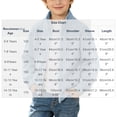 thumbnail image 3 of Busydd Boys and Girls Corduroy Jacket 4-15 Years Casual Solid Color Long Sleeve Fall Jacket Trendy Ribbed Zip Up Stand Collar Jacket Outerwear, 3 of 9