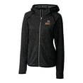 thumbnail image 2 of Women's Cutter & Buck Heather Charcoal Arizona State Sun Devils Mainsail Sweater-Knit Full-Zip Hoodie, 2 of 3