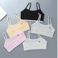 thumbnail image 3 of Teen Girls' Everyday Bra 8-12Teen Student for Teens & Big Girls Sports Training Bras Wire Free Push Up with Bralette Straps, 3 of 5