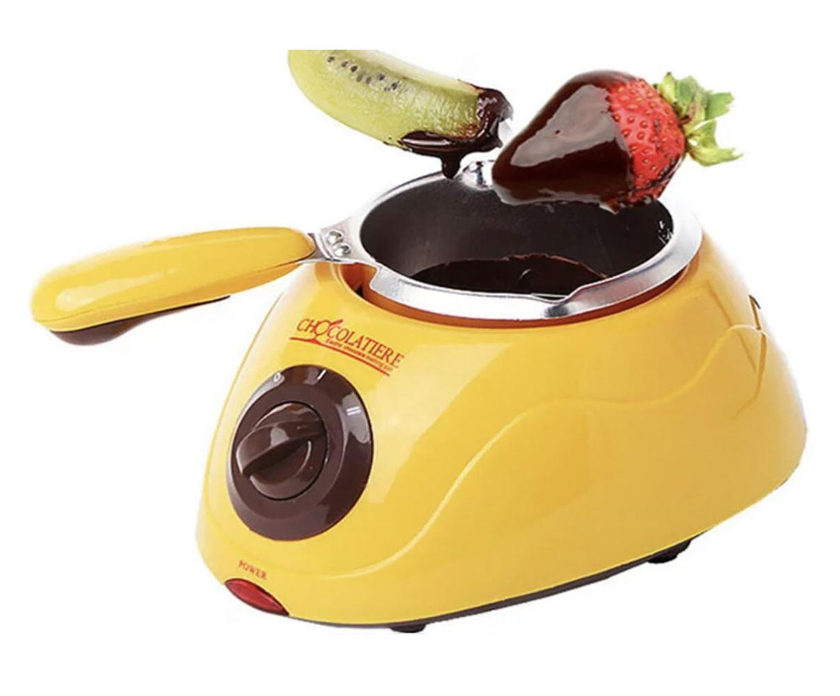 Candy Melts Chocolate Chocolate Melting Pot，Chocolate Melting Warming Fondue Set，Electric Choco Melt/Warmer Machine Set with Keep Warm Dipping function and Removable Pot Butter Caramel Cheese