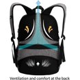 thumbnail image 5 of Mochila antirrobo para computadora portátil SHRRADOO, mochila de viaje con puerto de carga USB para mujeres y hombres, mochila para estudiantes universitarios de 15,6 pulgadas, 5 of 5