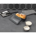 thumbnail image 2 of Thyme & Table 9" Silicone Multi-Use Baking Loaf Pan with Glass Lid - Charcoal, 2 of 5
