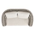 thumbnail image 4 of Everly 63.5" Woven Frame Barrel Deep Seating Patio Loveseat Sofa, Oat Beige Axroma Olefin, 4 of 7