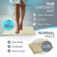 thumbnail image 7 of Bath Mat Washable Rug Diatomite Floor Mat 15.74x23.62 in Household Bathroom Absorbent Door Mat Bathroom Diatomite Foot Mat Non Slip Floor Mat Absorbent Drying Mat for Floor,Tub & Shower, 7 of 7