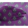 thumbnail image 4 of oneOone Viscose Chiffon Fabric Leaves|Floral & Paisley Block Print Sewing Fabric BTY 42 Inch Wide, 4 of 4
