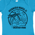thumbnail image 4 of Inktastic Summer Vacation Mode Pensacola Beach Florida Boys or Girls Baby Bodysuit, 4 of 5