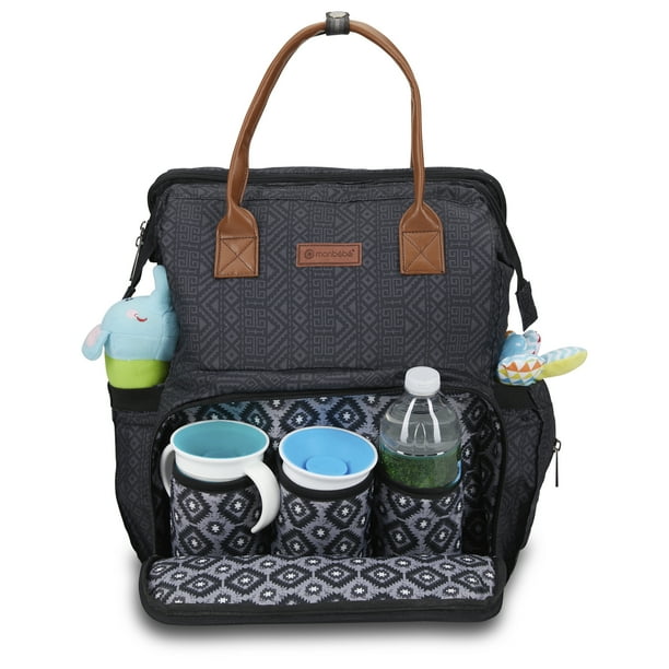 Monbebe Bolt Infant Diaper Bag Backpack with Bassinet Changing