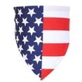 thumbnail image 3 of 4th of July Patriotic Pet Bandana, Polyester Dog Bib Scarf for Small Dogs and Cats, Independence Day Decorative Accessory for Pets,July 4th Decorations, 3 of 4