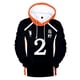 thumbnail image 1 of ¡¡¡Anime Haikyuu!!! Cosplay sudadera voleibol figura uniforme adulto Casual manga larga 3D jerseys Anime Japónsugawara koushi5XL Deng Xun unisex, 1 of 2