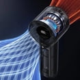 thumbnail image 2 of Ventilador Portátil de Mano con Pantalla Digital para Viajes, Ventilador Recargable de Alta Velocidad, 2 of 5