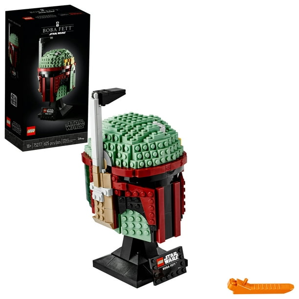 LEGO Star Wars Boba Fett Helmet Building Kit; Cool Collectible Character Building Set (625 Pieces) Walmart.com