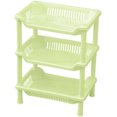 thumbnail image 2 of SPRING PARK 3 Layer Square Triangular Corner Storage Organizing Caddy Stand for Bathroom, 2 of 7