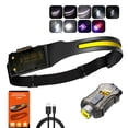 thumbnail image 1 of OPDBN COB LED Motion Sensor Head Torch Headlight Headlamp Cycling Night Fishing Hot N5, 1 of 8