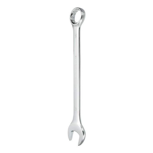 Combination Wrench 30mm Metric 12-Point Box and Open End CR-V Steel Spanner