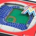 thumbnail image 2 of IDNA Miami Marlins Blue 3D StadiumViews Coasters, 2 of 3