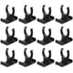 thumbnail image 1 of 12 piezas de plástico para patas de cocina, clip para zócalo, nivelador de muebles, elevador de sillas y retenedores, 1 of 8