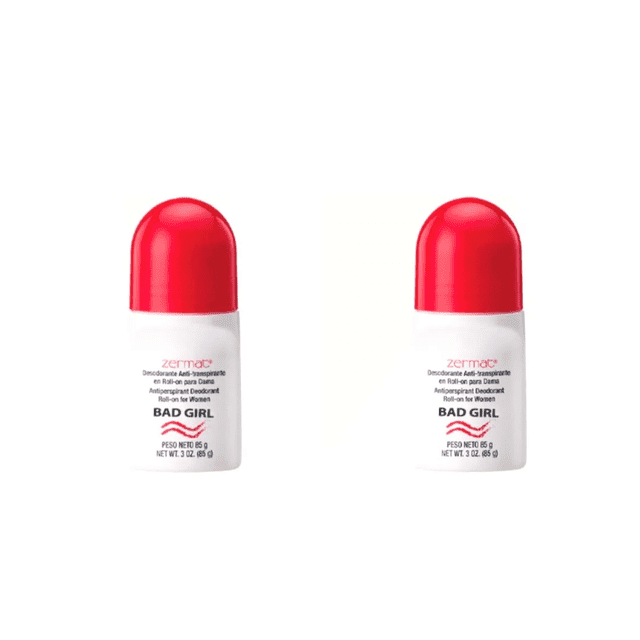 Set de 2 Desodorante Perfumado Bad Girl Zermat Dama Mujer