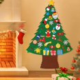 thumbnail image 4 of Suministros decorativos Navidad Fieltro Árboles Juguetes Aliviar el estrés Suministro, 4 of 5