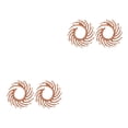 thumbnail image 2 of Pendientes de cristal Minnieouse colgante Vintage joyería de moda para baile oro 1 par, 2 of 6