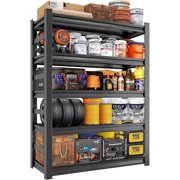 72" H|36" W Garage Shelving Unit and Storage-Easy Assembly Metal Shelves 5-Tier Rack|Heavy-Duty Adjustable Shelf|Steel Shelves for Industrial,Warehouse,Basement (36" W*15.8" D*72" H)