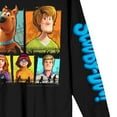 thumbnail image 3 of Scoob! Movie (2020) Grunge Characters Women's Black Long Sleeve Crew Neck Tee-XXL, 3 of 5