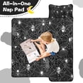 thumbnail image 4 of Spider Web and Skulls Halloween Pattern Toddler Nap Mats for Kids Preschool,60"x20" Sleeping Mat Bag or Kids,Toddler Sleeping Bag,Toddler Nap Mat or Daycare, 4 of 6