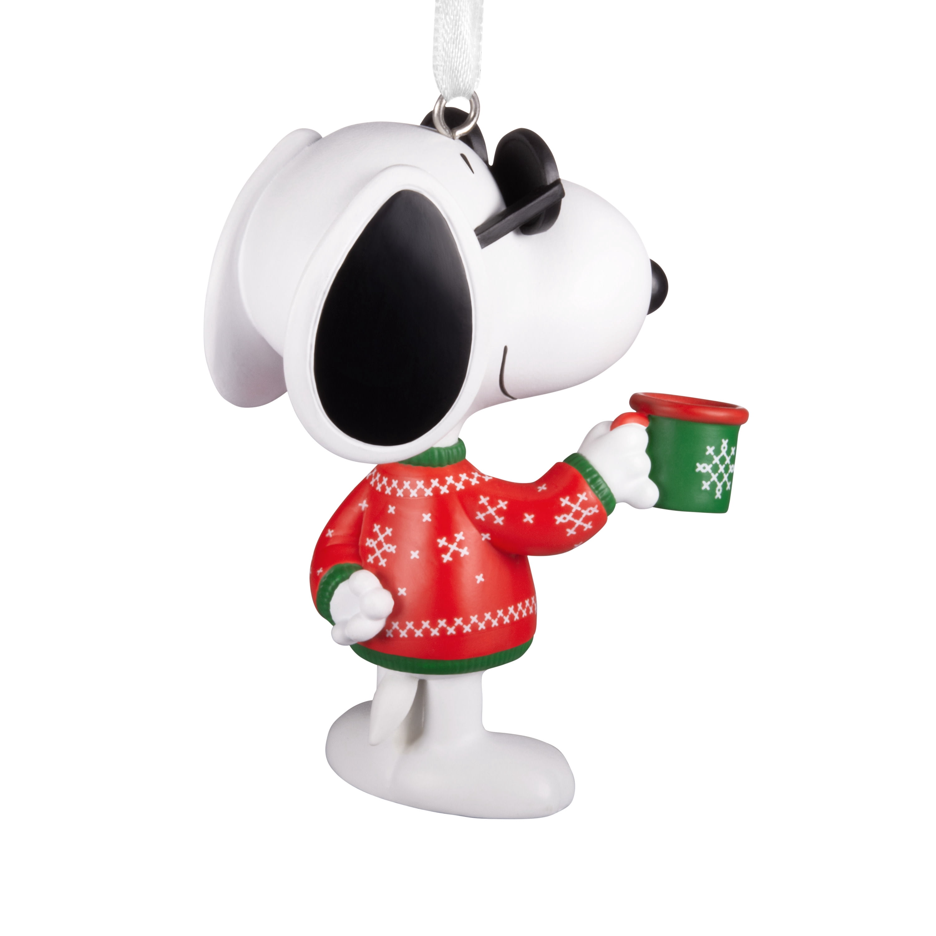 Hallmark Christmas Ornament (Peanuts Festive Joe Cool), 1 Count