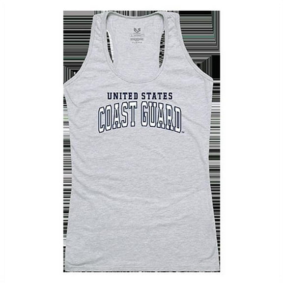 Rapid Dominance Coast Guard 1 Graphic Tank Top, Heather Grey - Extra Large
