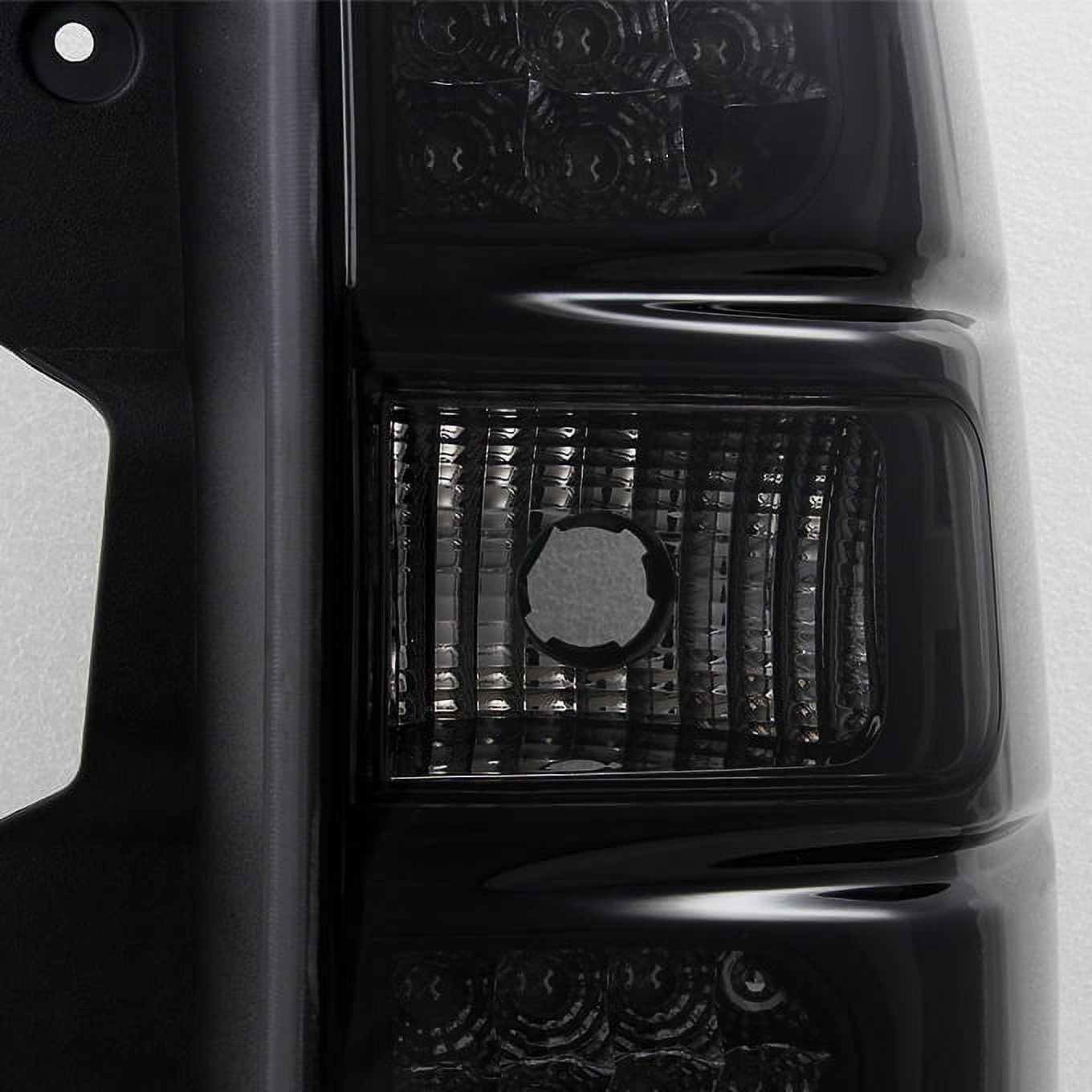 AKKON - For Chevy Suburban / Tahoe GMC Yukon / Yukon XL SUV Black Smoked LED Tail Lights Replacement Pair Set