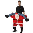 thumbnail image 5 of Papá Noel con pantalones, ambiente festivo, disfraz de fiesta, disfraz divertido para escenario, 5 of 5
