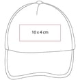 thumbnail image 4 of Paquete 300 piezas de Gorra deportiva con ajuste velcro cómodo blanco Unitalla, 4 of 4